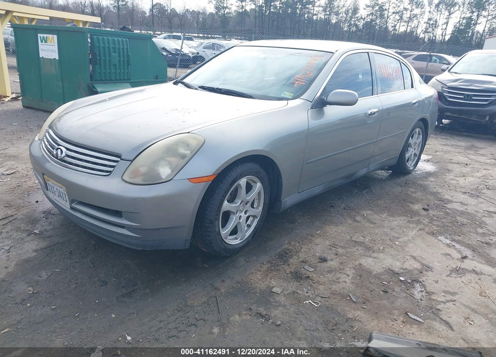 2004 INFINITI G35X VIN: JNKCV51F64M714582
