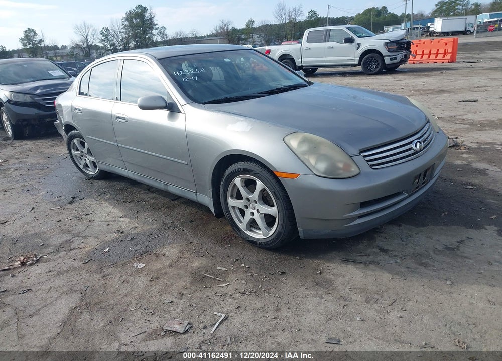 2004 INFINITI G35X VIN: JNKCV51F64M714582