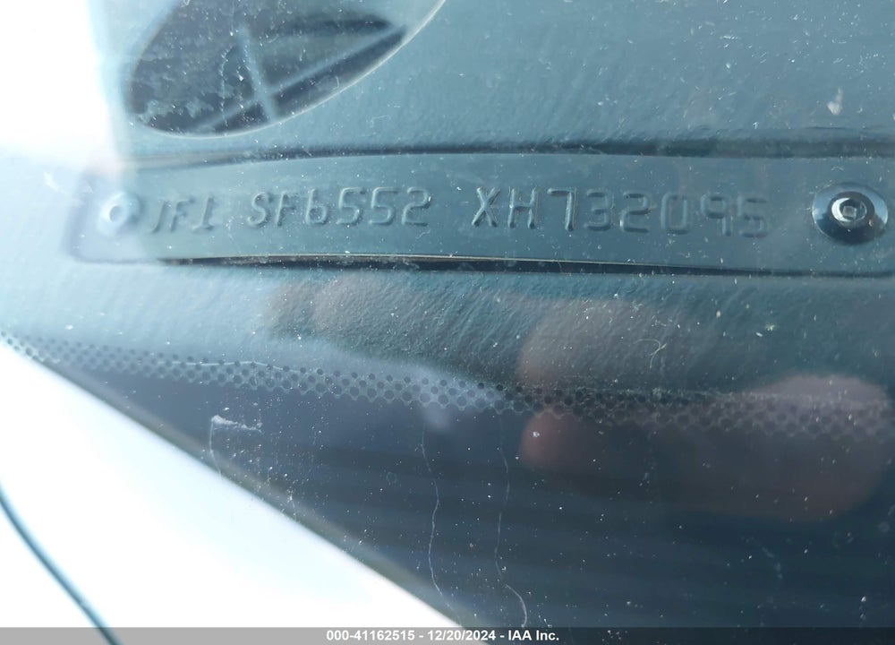 1999 SUBARU FORESTER S VIN: JF1SF6552XH732095