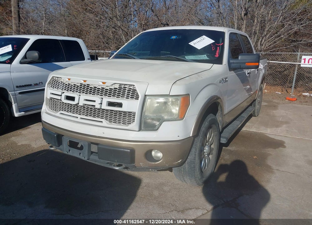 2011 FORD F-150 LARIAT VIN: 1FTFW1EF2BFD12283