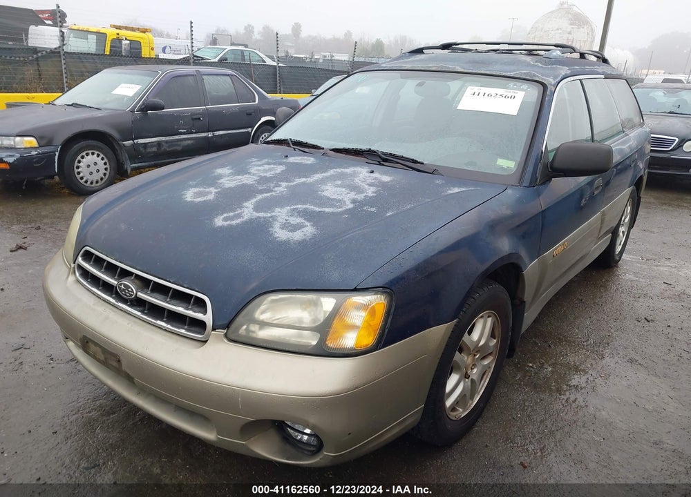 2002 SUBARU OUTBACK VIN: 4S3BH675326647658