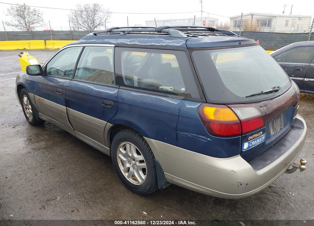 2002 SUBARU OUTBACK VIN: 4S3BH675326647658