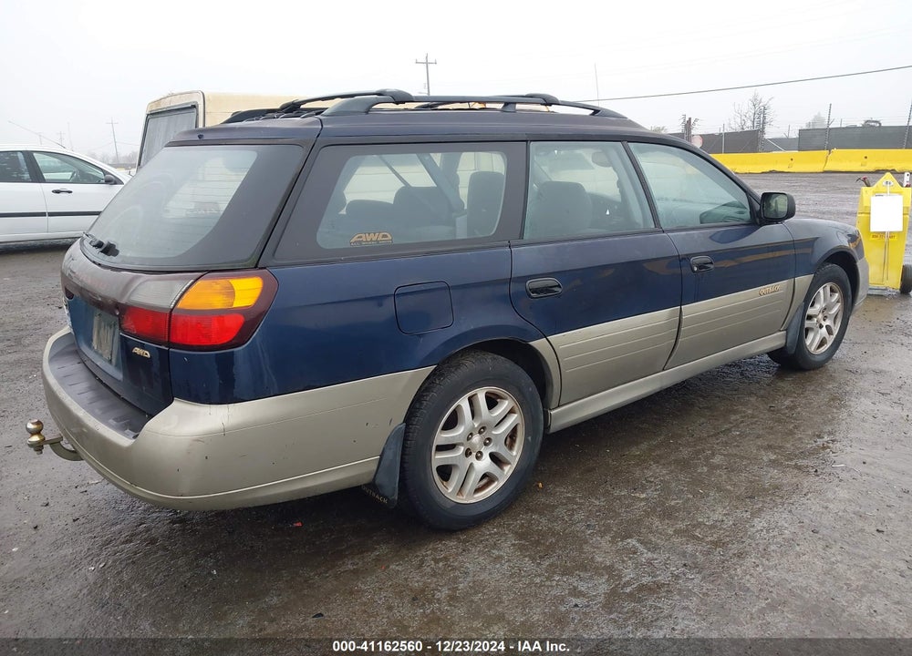 2002 SUBARU OUTBACK VIN: 4S3BH675326647658