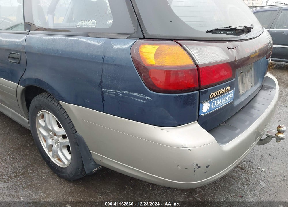 2002 SUBARU OUTBACK VIN: 4S3BH675326647658