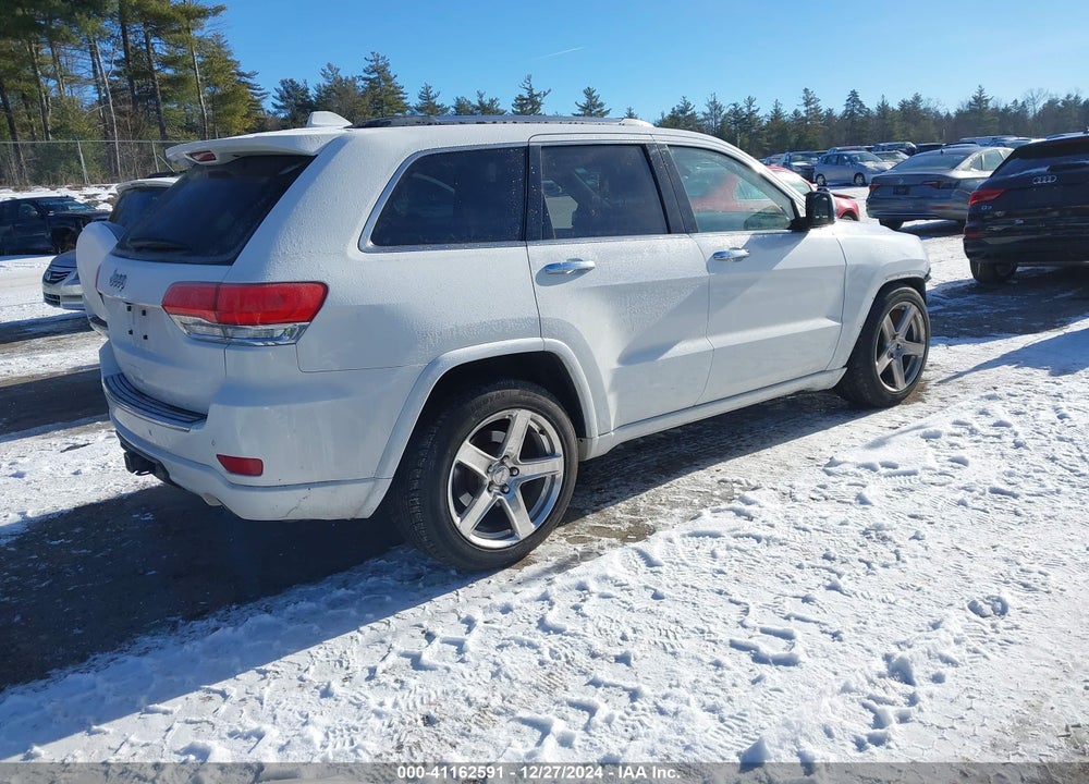 2014 JEEP GRAND CHEROKEE OVERLAND VIN: 1C4RJFCT4EC339718