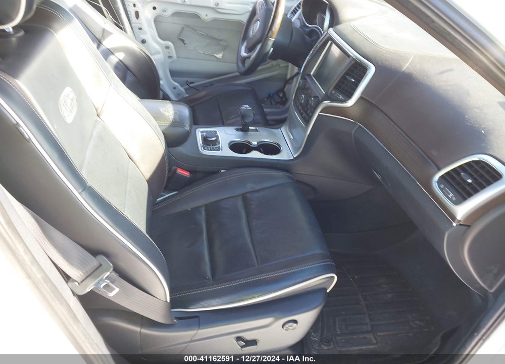 2014 JEEP GRAND CHEROKEE OVERLAND VIN: 1C4RJFCT4EC339718