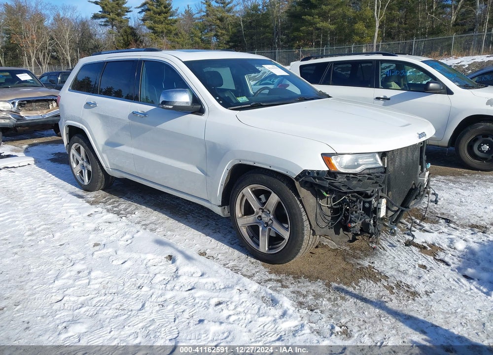 2014 JEEP GRAND CHEROKEE OVERLAND VIN: 1C4RJFCT4EC339718
