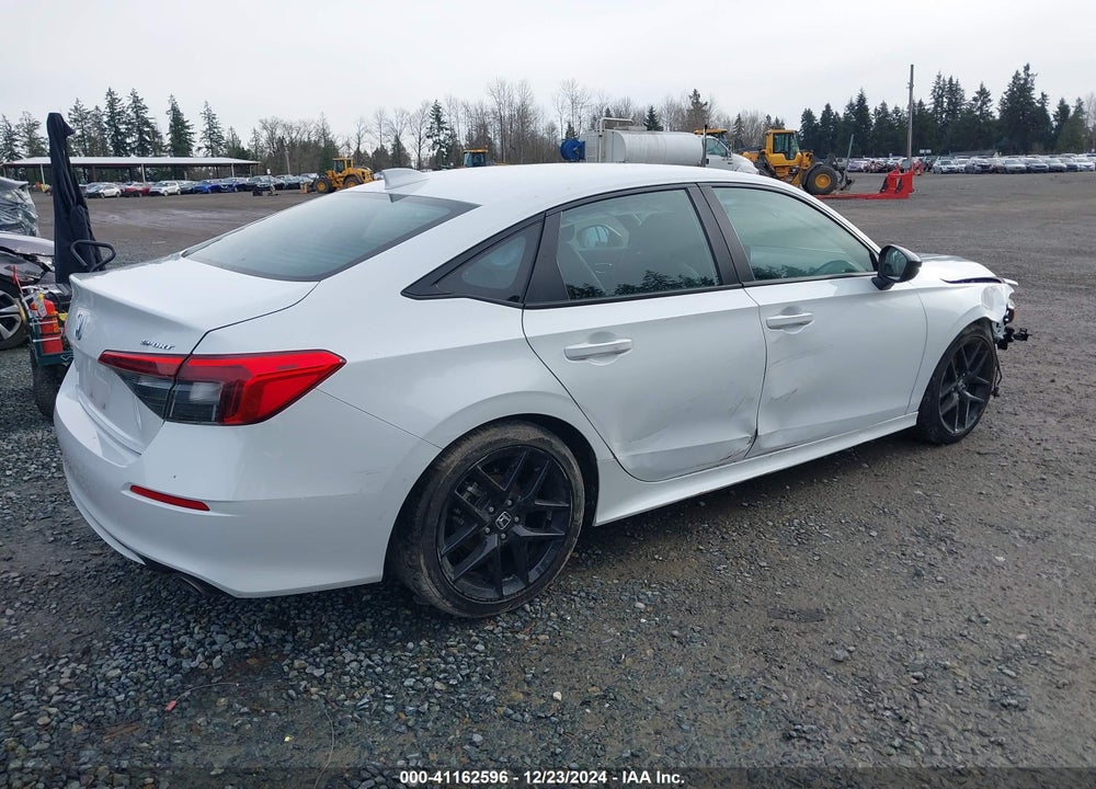 2022 HONDA CIVIC VIN: 2HGFE2F51NH533490