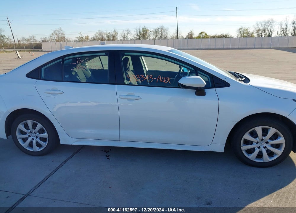 2021 TOYOTA COROLLA VIN: 5YFEPMAE9MP250268