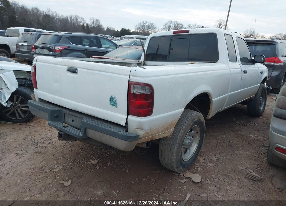 2004 FORD RANGER XLT VIN: 1FTYR15E44PB60866