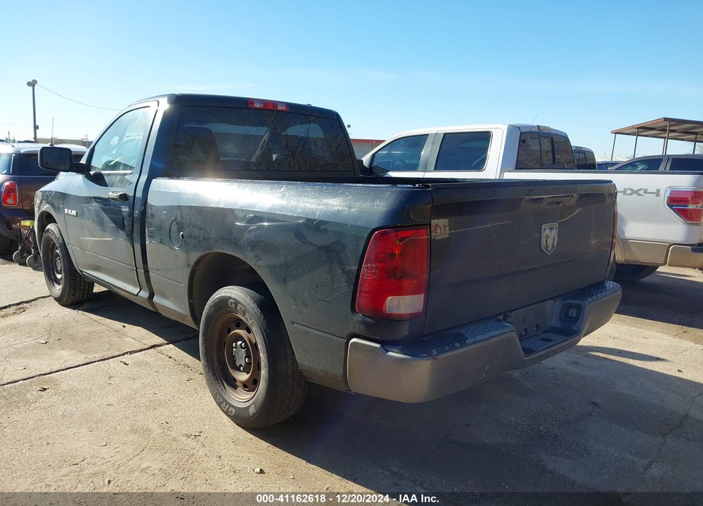2009 DODGE RAM 1500 ST VIN: 1D3HB16K29J509503