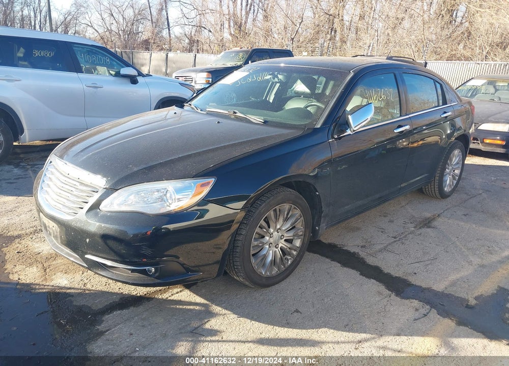 2011 CHRYSLER 200 LIMITED VIN: 1C3BC2FB6BN551340
