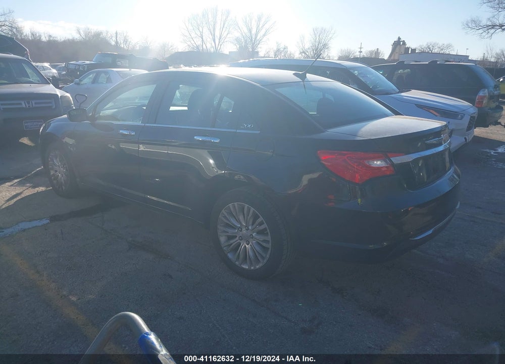 2011 CHRYSLER 200 LIMITED VIN: 1C3BC2FB6BN551340