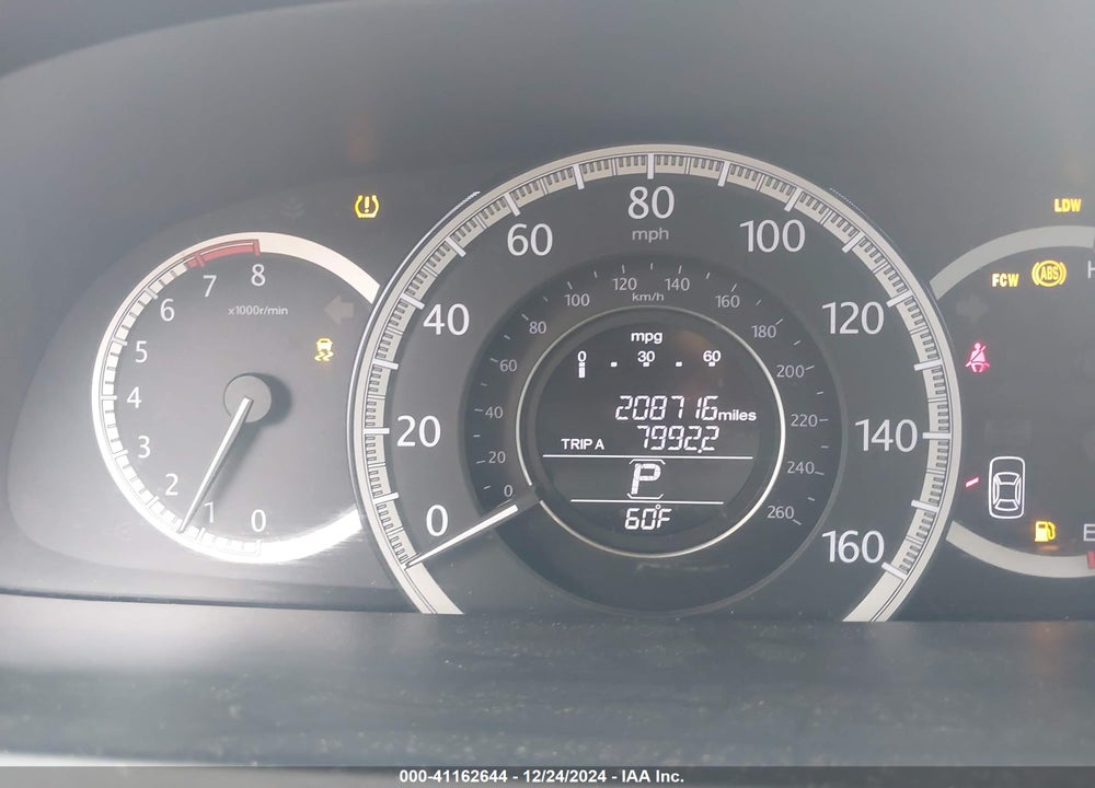 2013 HONDA ACCORD EX-L V-6 VIN: 1HGCR3F86DA048203