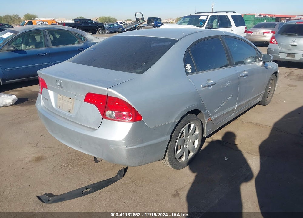 2008 HONDA CIVIC LX VIN: 1HGFA16578L108188