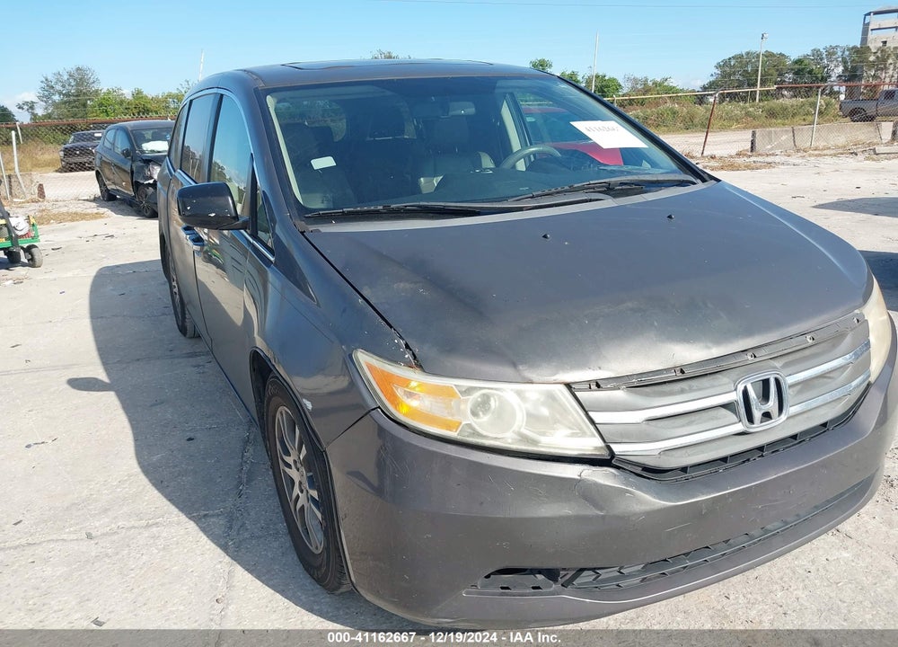 2012 HONDA ODYSSEY EX-L VIN: 5FNRL5H67CB144218
