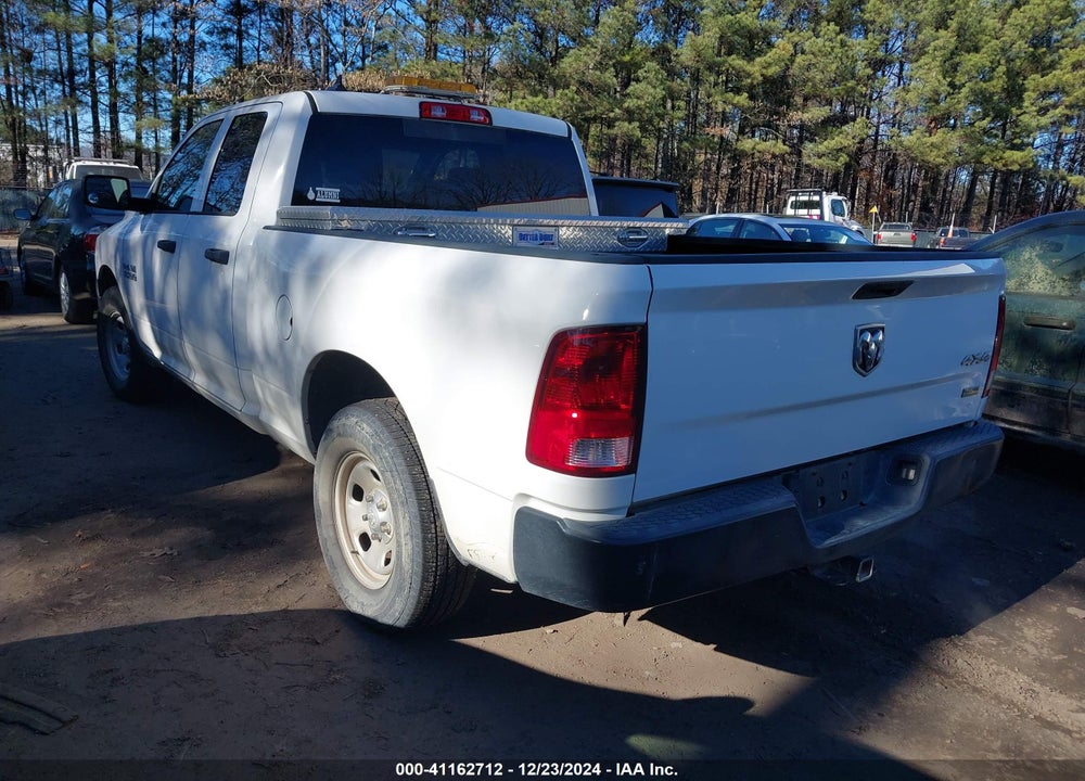 2017 RAM 1500 TRADESMAN 4X4 6'4 BOX VIN: 1C6RR7FG8HS738260