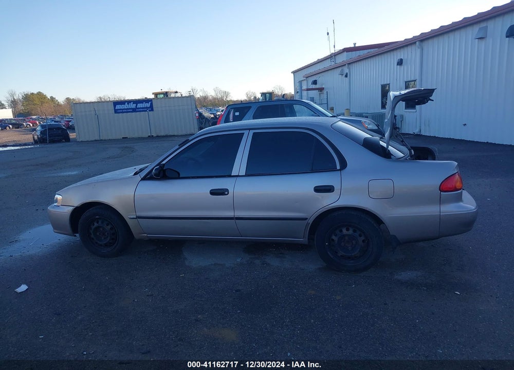 2001 TOYOTA COROLLA CE VIN: 2T1BR12E01C483347
