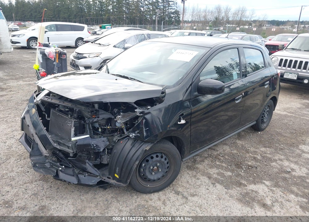 2022 MITSUBISHI MIRAGE ES/LE VIN: ML32AUHJ3NH003268