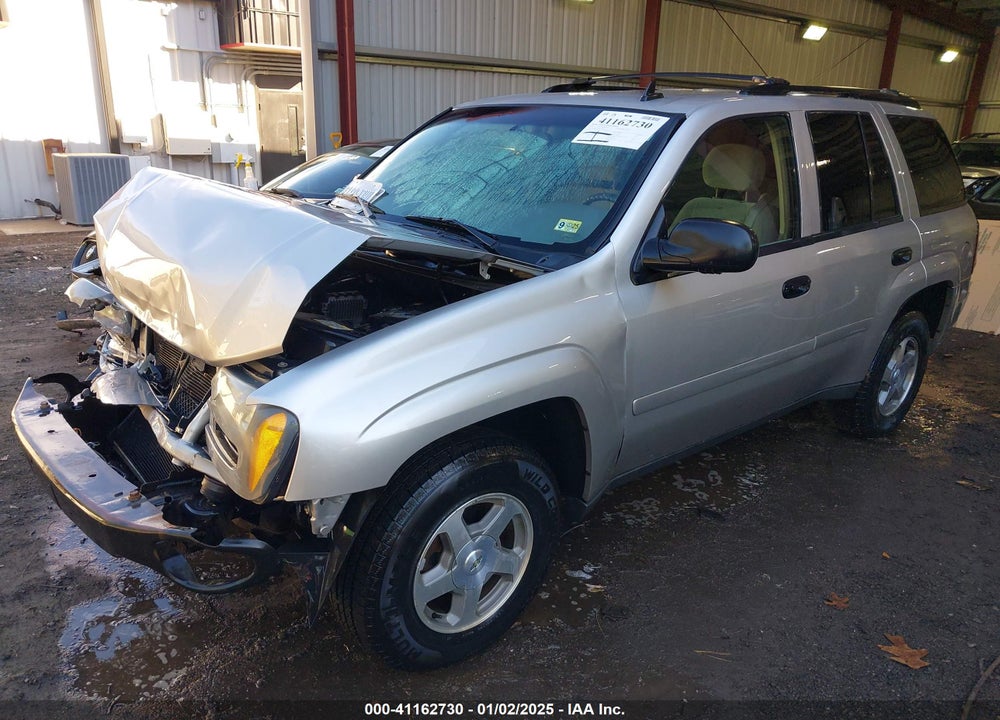 2006 CHEVROLET TRAILBLAZER LS VIN: 1GNDS13SX62146389