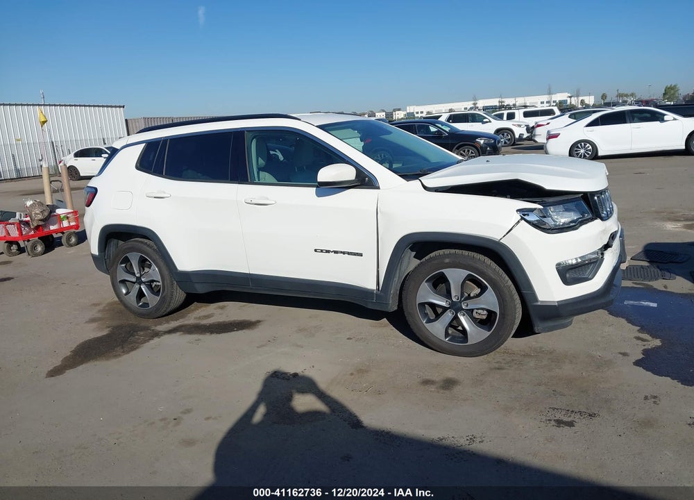 2017 JEEP NEW COMPASS LATITUDE FWD VIN: 3C4NJCBB2HT652894