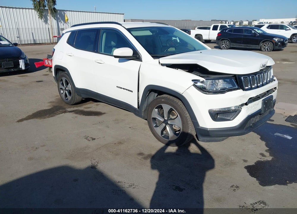 2017 JEEP NEW COMPASS LATITUDE FWD VIN: 3C4NJCBB2HT652894