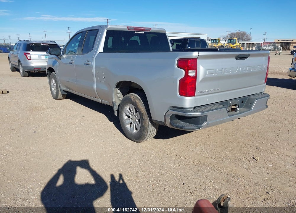 2020 CHEVROLET SILVERADO 1500 2WD DOUBLE CAB STANDARD BED LT VIN: 1GCRWCEK3LZ233100