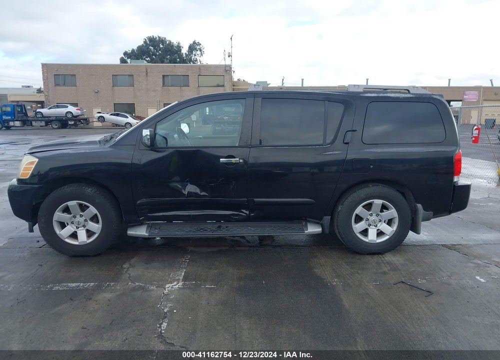 2004 NISSAN PATHFINDER ARMADA LE VIN: 5N1AA08A14N715033