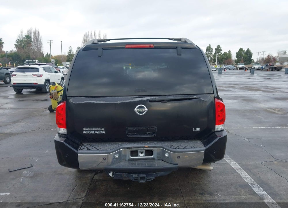 2004 NISSAN PATHFINDER ARMADA LE VIN: 5N1AA08A14N715033