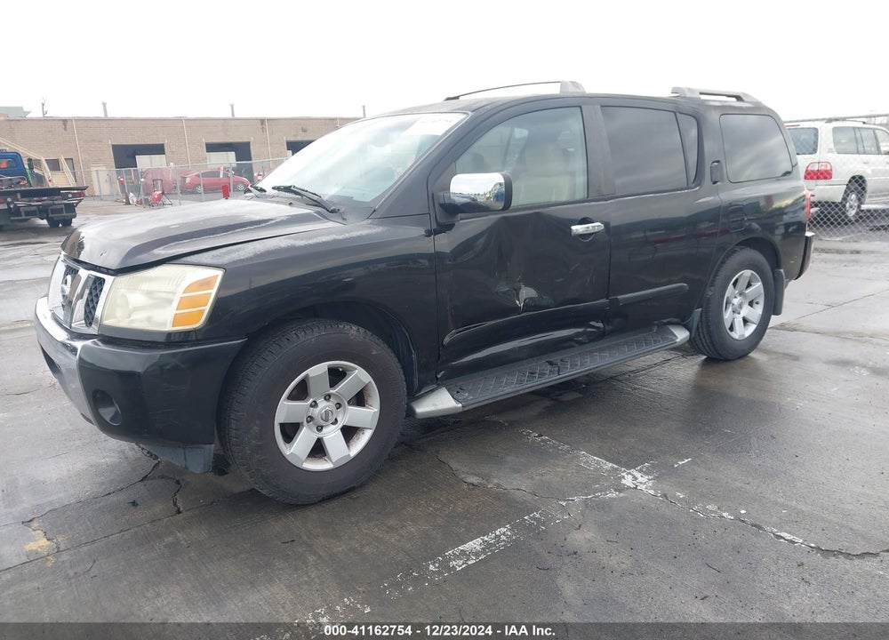 2004 NISSAN PATHFINDER ARMADA LE VIN: 5N1AA08A14N715033