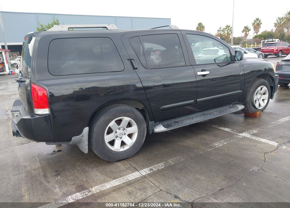 2004 NISSAN PATHFINDER ARMADA LE VIN: 5N1AA08A14N715033