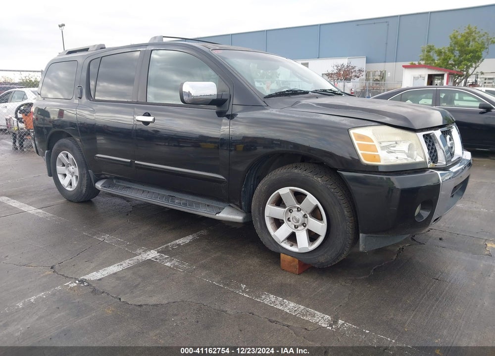2004 NISSAN PATHFINDER ARMADA LE VIN: 5N1AA08A14N715033