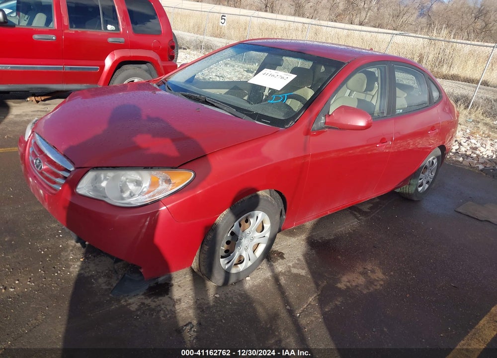 2010 HYUNDAI ELANTRA GLS VIN: KMHDU4AD7AU175060