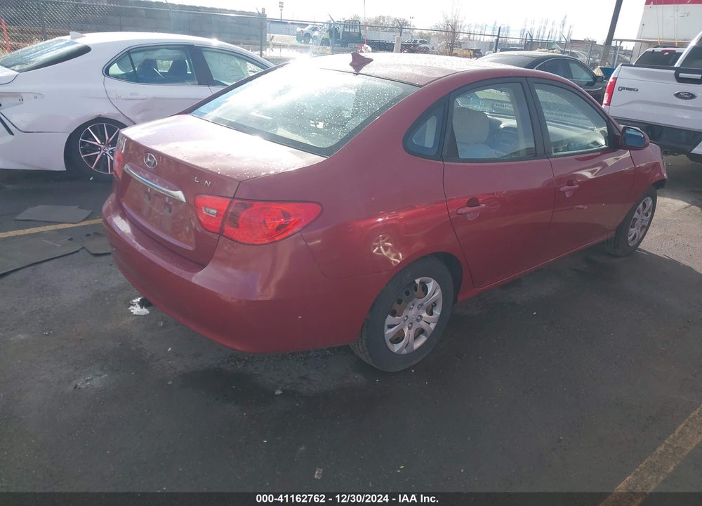 2010 HYUNDAI ELANTRA GLS VIN: KMHDU4AD7AU175060