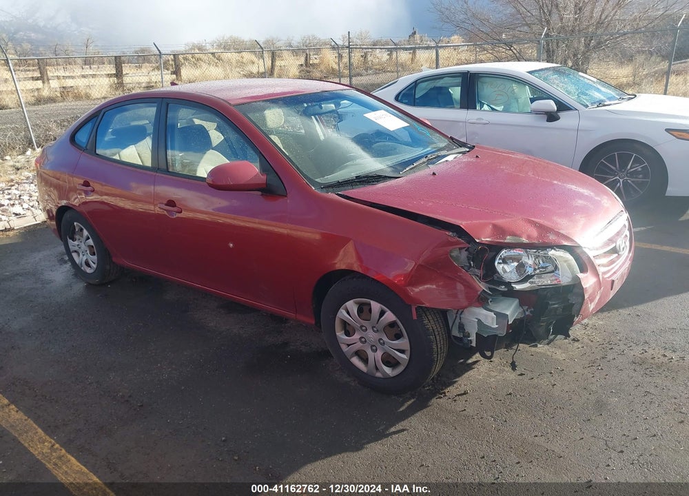 2010 HYUNDAI ELANTRA GLS VIN: KMHDU4AD7AU175060