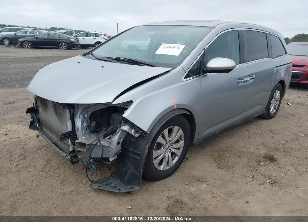 2016 HONDA ODYSSEY EX-L VIN: 5FNRL5H69GB023681