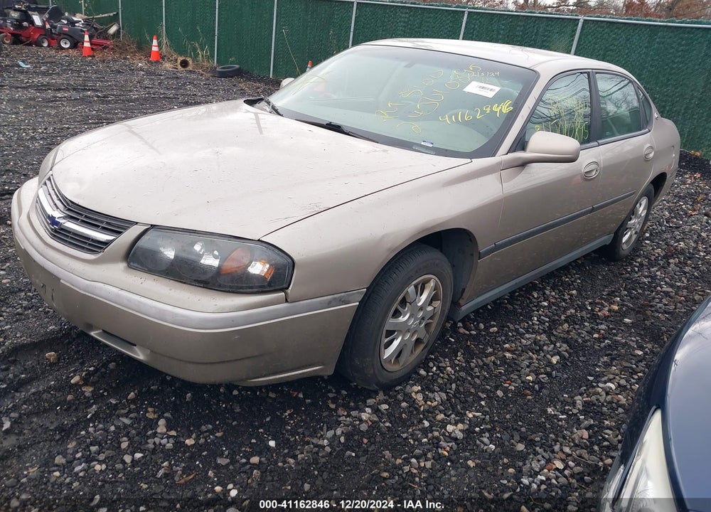 2003 CHEVROLET IMPALA VIN: 2G1WF52E739348346