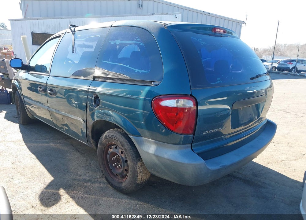 2002 DODGE CARAVAN SE VIN: 1B4GP25B52B531571