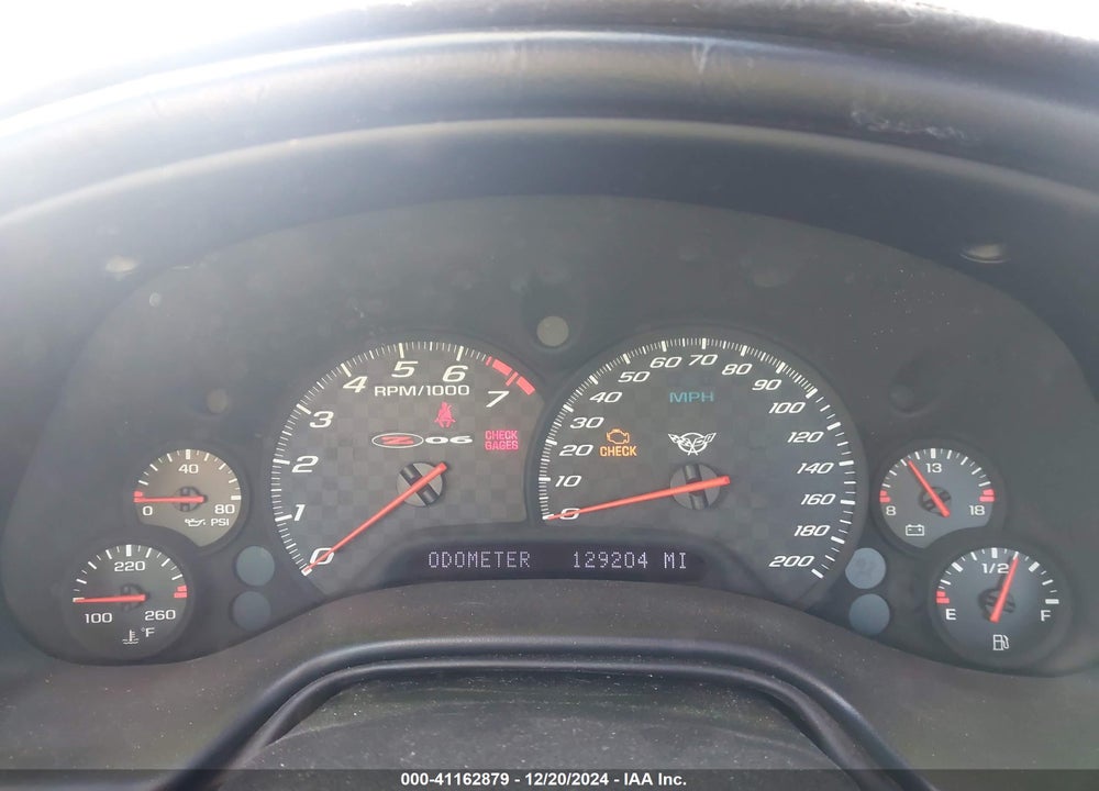 2003 CHEVROLET CORVETTE Z06 HARDTOP VIN: 1G1YY12S335110265
