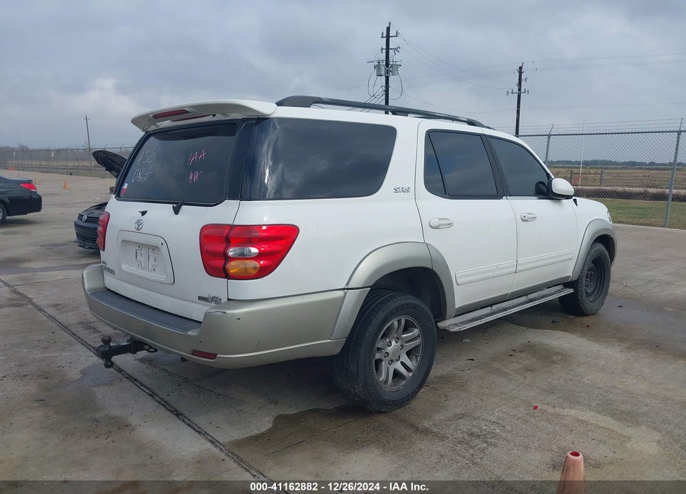 2004 TOYOTA SEQUOIA SR5 V8 VIN: 5TDZT34A24S210864