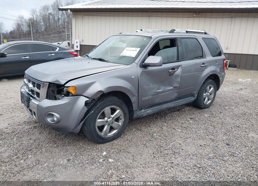 2008 FORD ESCAPE LIMITED VIN: 1FMCU04128KA86797