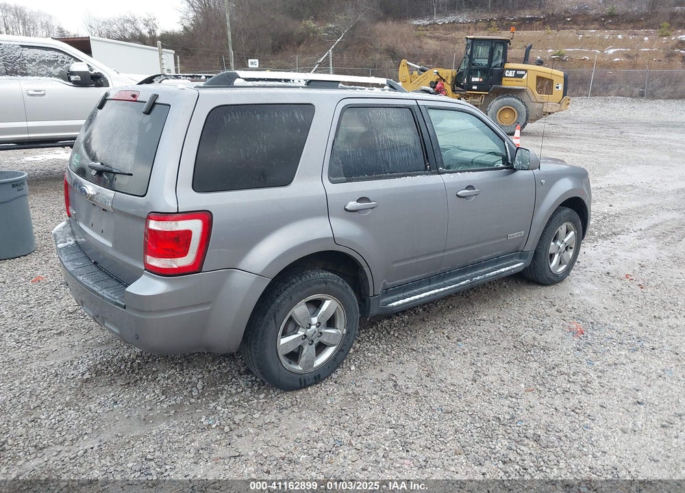 2008 FORD ESCAPE LIMITED VIN: 1FMCU04128KA86797