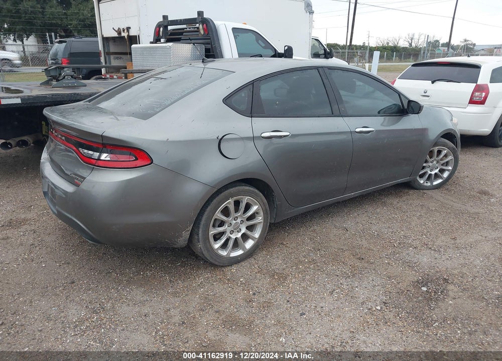 2013 DODGE DART LIMITED VIN: 1C3CDFCH5DD296741