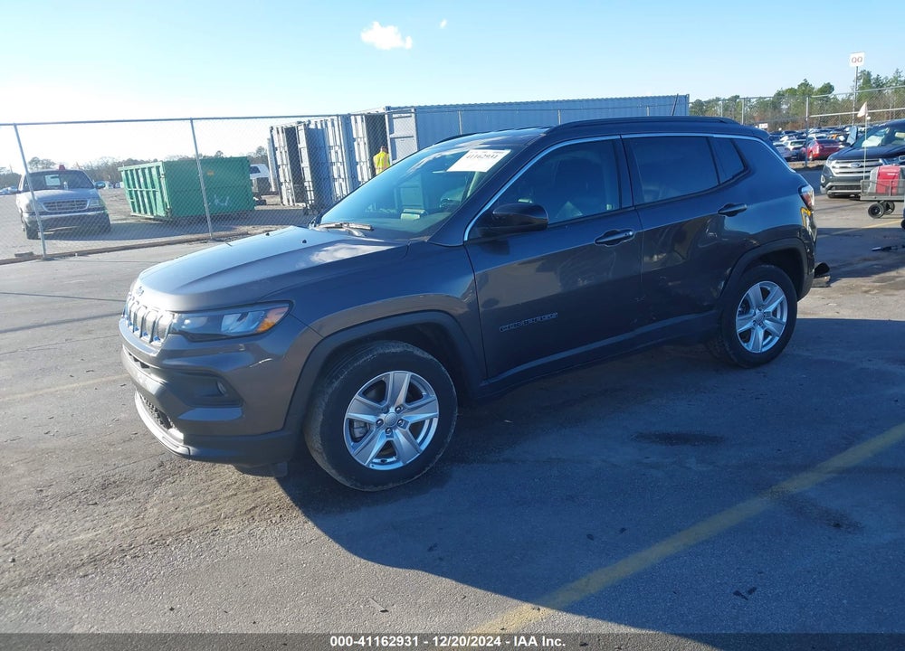 2022 JEEP COMPASS LATITUDE FWD VIN: 3C4NJCBB4NT155972