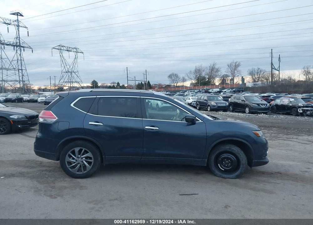 2015 NISSAN ROGUE SL VIN: 5N1AT2MVXFC848001