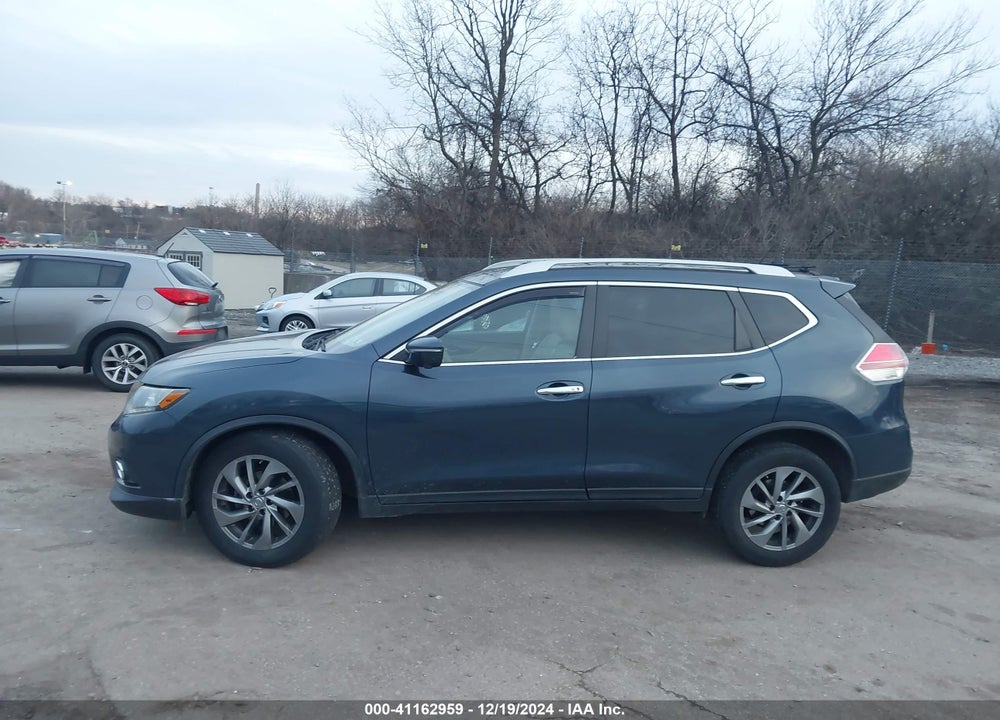 2015 NISSAN ROGUE SL VIN: 5N1AT2MVXFC848001