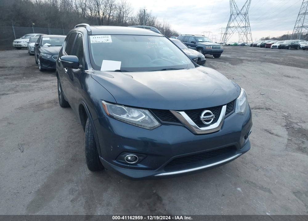 2015 NISSAN ROGUE SL VIN: 5N1AT2MVXFC848001
