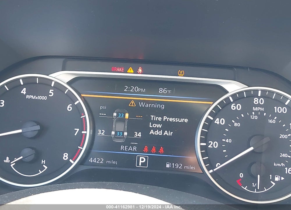 2024 NISSAN SENTRA SV XTRONIC CVT VIN: 3N1AB8CV2RY218743