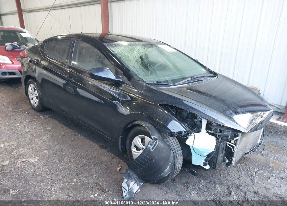 2016 HYUNDAI ELANTRA SE VIN: KMHDH4AE8GU490245