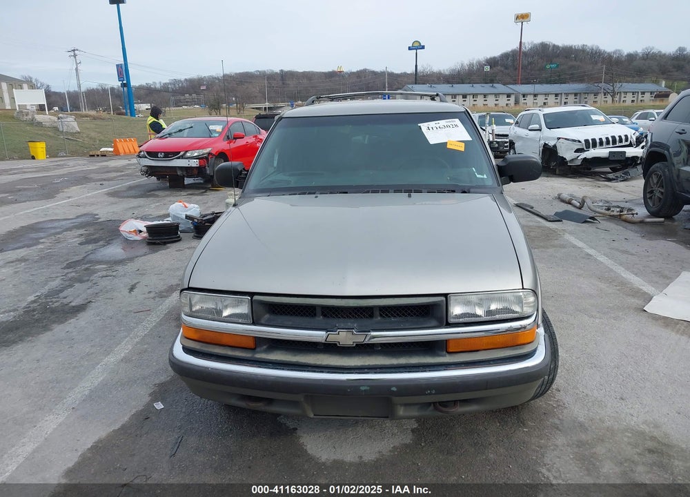2000 CHEVROLET BLAZER LS VIN: 1GNDT13WXY2368305